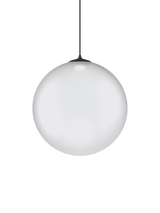 Lodes Lámpara colgante Random Solo negro blanco satinado LED 2700K 17125-1327