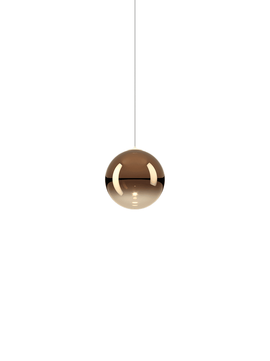Lodes Lámpara colgante Random Solo bronce brillante LED 3000K 17110-4630