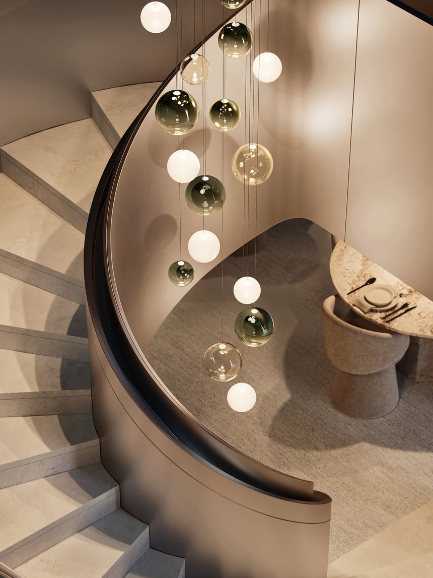 Lodes Lámpara colgante Random Solo blanco satinado LED 3000K 17112-1330