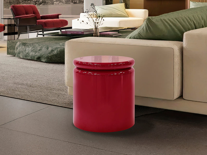 Mesa auxiliar Schuller Nola Rojo 217231