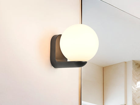 Lámpara aplique de pared Schuller Nea 1 luz Negro 258579