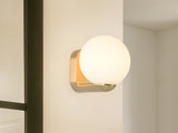 Lámpara aplique de pared Schuller Nea 1 luz Latón 258586
