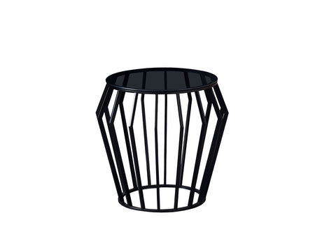 Velador Schuller Ciros negro y smoke 60x55cm Schuller