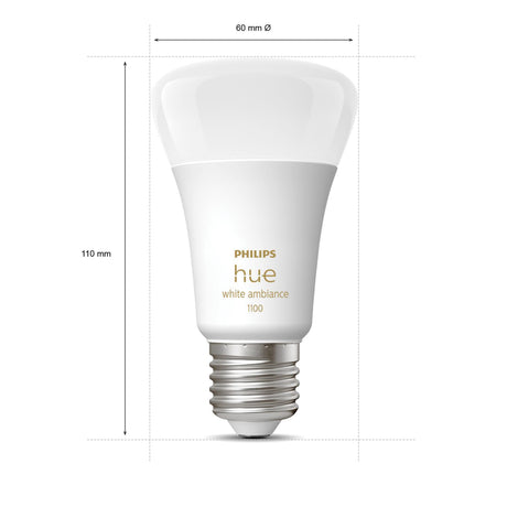 Philips Hue Kit de inicio blanco White Ambiance E27 11W 1055lm 29181200 - imagen 9