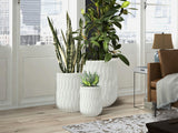 Macetero decorativo Schuller Jazmin Blanco pequeño 459624-3