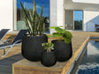 Macetero decorativo Schuller Kioto Negro 495080
