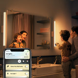 Philips Hue Aplique de pared Adore blanco White Ambiance 15W IP44 871951434093000 1620lm