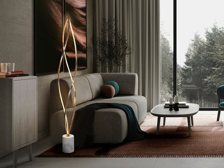 Pie de salón Schuller Adele oro rosa 690539