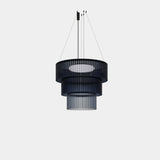 Lámpara de techo colgante LedsC4 Scarlett Circular Pendant Chandelier SCPC-CBA-LALALB-OSV