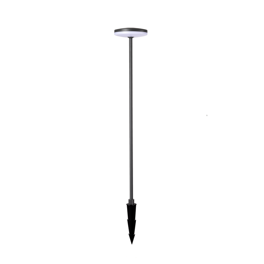 ACB Shedir Baliza 2076 Antracita Texturado, LED 12W 3000K 1230lm, CRI90 IP65, LED integrado H2076000GR