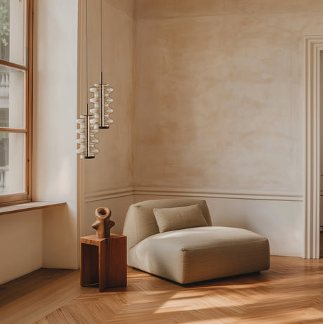 Lámpara colgante Aromas Vitree LED cristal C1346