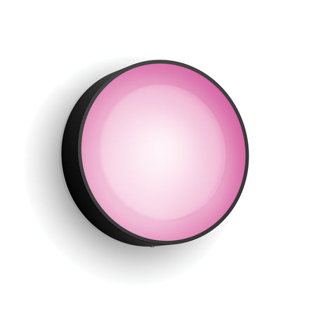 Philips Hue White and Color Ambiance Aplique de pared Daylo negro RGBW 15W IP44 1746530P7 - vista alternativa