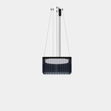 Lámpara de techo colgante LedsC4 Scarlett Square Pendant Individual x LED SQPI-A00-SF0000-OSV
