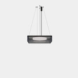 Lámpara de techo colgante LedsC4 Scarlett Square Pendant Individual x LED SQPI-B00-SB0000-OSV