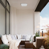ACB Square Plafón 3512/28 Blanco, LED 24W 4000K 1989lm, CRI90 I IP54, LED integrado, Sensor de movimiento, Regulable Kelvin P351213BMS