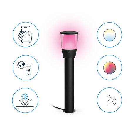 WiZ Lámpara de Negro mesa Elpas 4W 320lm 8720169071858 - imagen 4 | Philips