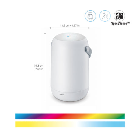 WiZ Lámpara de mesa True Portable RGBW 14W 400lm 55441200 - imagen 3 | Philips