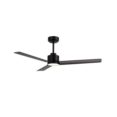 Ventilador de techo con luz Sulion Anne 127cm LED negro motor DC CCT regulable