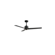 Ventilador de techo con luz Sulion Anne 127cm LED negro motor DC CCT regulable