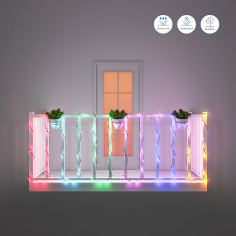 WiZ Guirnalda Negro 15W 120lm 8720169076969 - imagen 6 | Philips