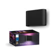 Philips Hue White and Color Ambiance Aplique de pared dymera negro RGBW 10W IP44 8720169234505