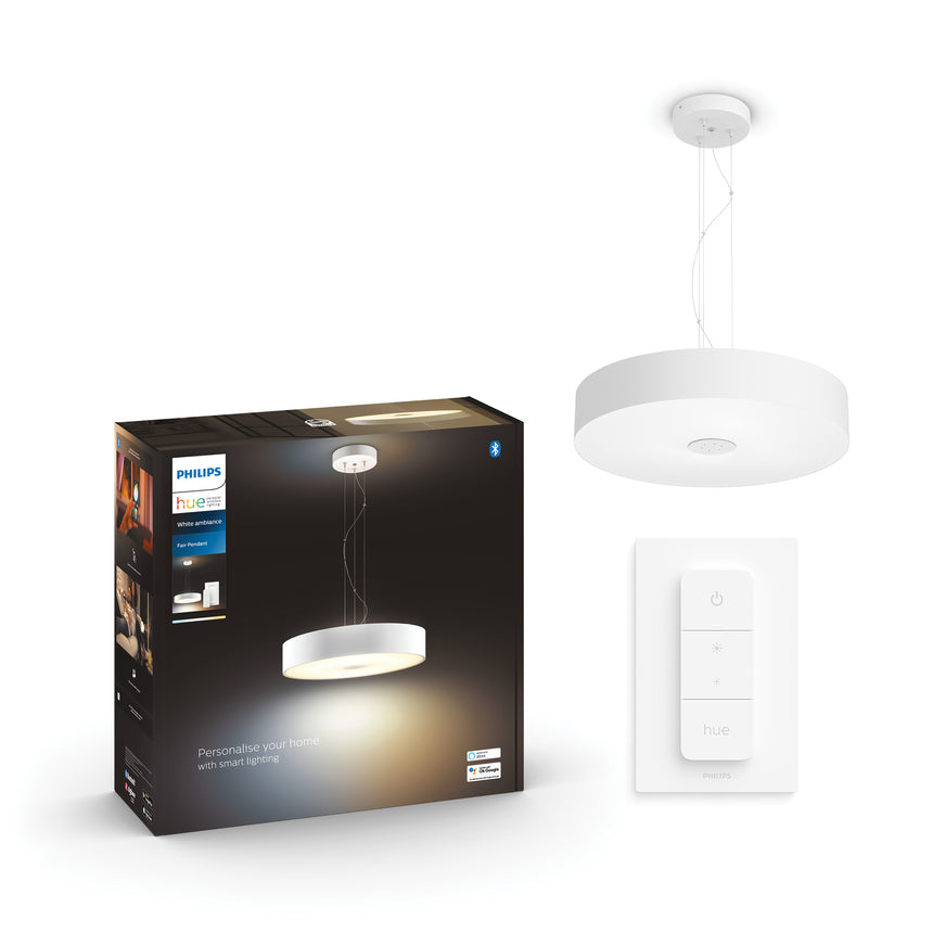 Philips Hue Colgante 2 luces Fair blanco White Ambiance 25W 6500K 871951434131900 2900lm