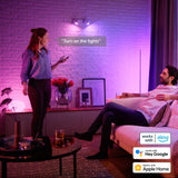 Philips Hue White and Color Ambiance Bombilla globo Lightguide RGBW E27 6,8W 500lm 41915500 - imagen 6
