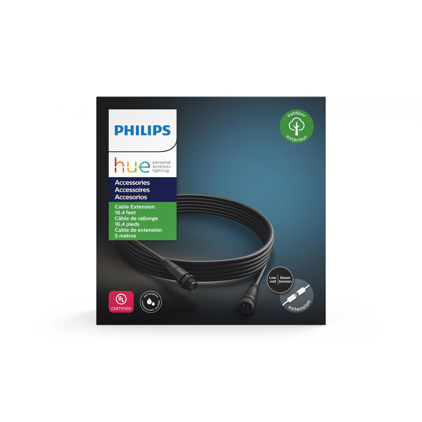 Philips Hue Cable extensión exterior kabels & accessoires negro 0W IP67 1742430PN - imagen 6