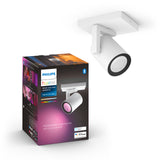 Philips Hue White and Color Ambiance Foco Argenta blanco RGBW 6W 5062131P7 350lm