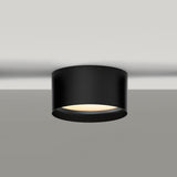 ACB Tech Plafón 3987/15 Negro Texturado, LED 18W 3000K 2200lm, CRI90 IP44, LED integrado, Difusor Microprismatico P3987100N