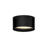 ACB Tech Plafón 3987/15 Negro Texturado, LED 18W 3000K 2200lm, CRI90 IP44, LED integrado, Difusor Microprismatico P3987100N