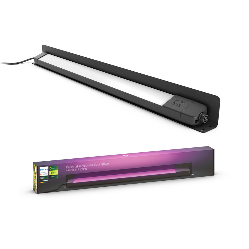 Philips Hue White and Color Ambiance Proyector amarant negro RGBW 21W IP65 1746630P7 1420lm