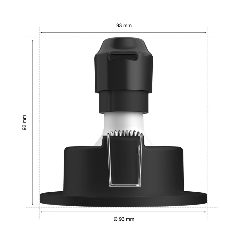 Philips Hue White and Color Ambiance RGBW Empotrable Xamento negro RGBW 6W IP44 (3 uds) 8719514452190 - imagen 9
