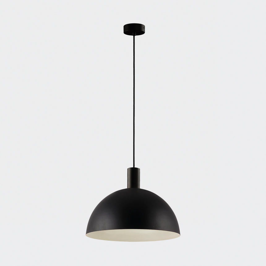 ACB Tiga Lámpara de techo colgante 3707/25 Negro Texturado, LED E27 15W, C3707080N