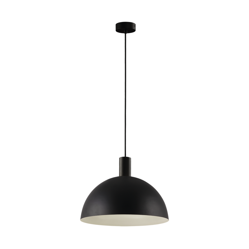 ACB Tiga Lámpara de techo colgante 3707/25 Negro Texturado, LED E27 15W, C3707080N