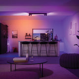 Philips Hue White and Color Ambiance Foco Centris negro RGBW 40W 5060730P7 350lm - imagen 5