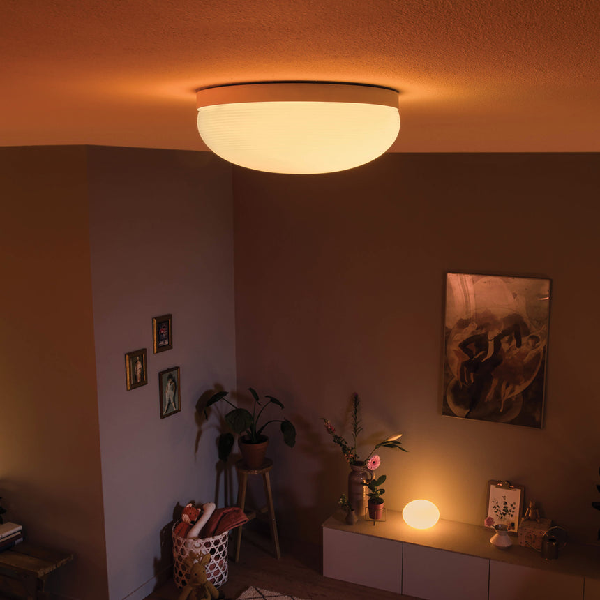 Philips Hue White and Color Ambiance Plafón flourish blanco RGBW 33W 2250lm 8719514343504 - imagen 4