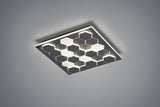 Aplique de pared Trio Cifavo 2000-4000K regulable 55x55cm 40W negro mate — ref. 245410132 (3)