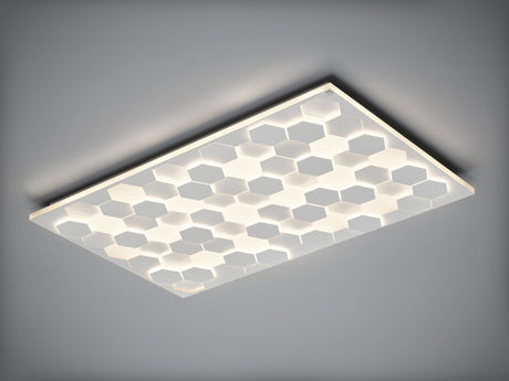 Aplique de pared Trio Cifavo 2000-4000K regulable 115x70cm 66W blanco mate — ref. 245490131 (1)