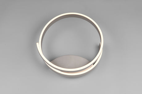 aplique de pared Trio Cinardi níquel mate TRI246110107 - vista 10