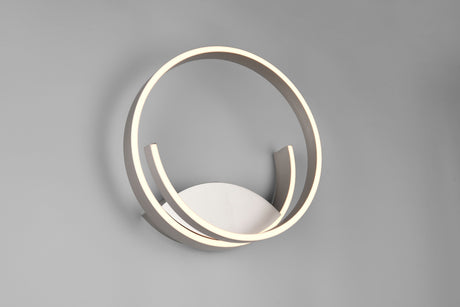 aplique de pared Trio Cinardi níquel mate TRI246110107 - vista 7