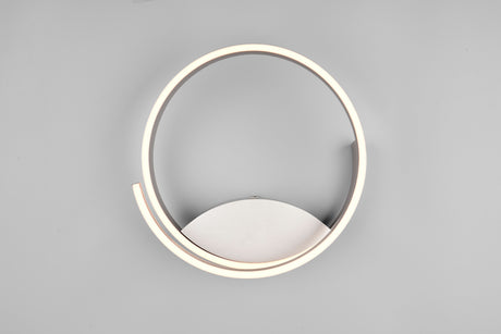 aplique de pared Trio Cinardi níquel mate TRI246110107 - vista 8