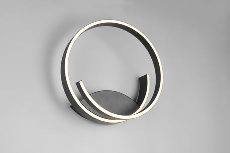 aplique de pared Trio Cinardi negro mate TRI246110132 - vista 7