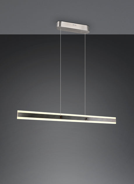 lámpara colgante Trio Arcola níquel mate TRI331210107 - vista 7