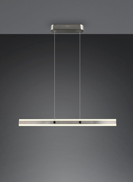 lámpara colgante Trio Arcola níquel mate TRI331210107 - vista 8