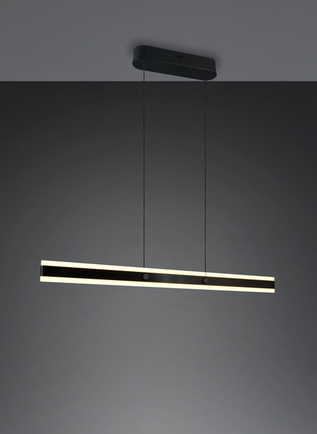 lámpara colgante Trio Arcola negro mate TRI331210132 - vista 7