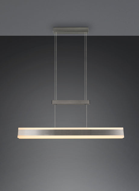 lámpara colgante Trio Arcola níquel mate TRI331210307 - vista 10