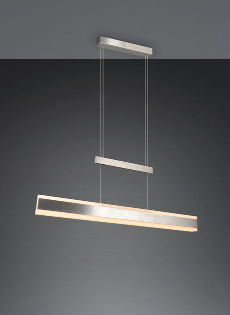 lámpara colgante Trio Arcola níquel mate TRI331210307 - vista 7