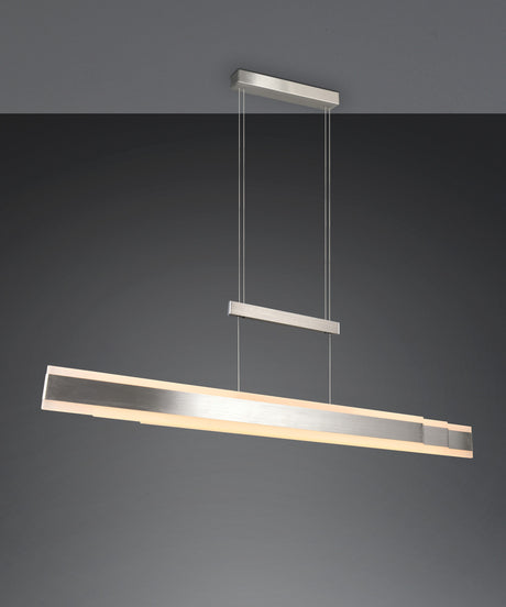 lámpara colgante Trio Arcola níquel mate TRI331210307 - vista 8