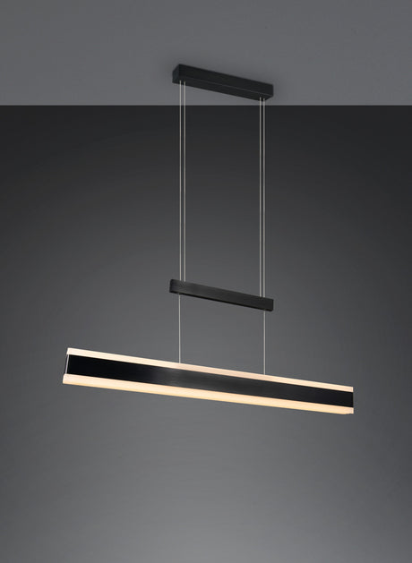 lámpara colgante Trio Arcola negro mate TRI331210332 - vista 7